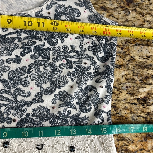 I Am Alberto Makali Vintage Sleeveless Beaded Floral Paisley Maxi Dress Size 8 - Picture 7 of 8